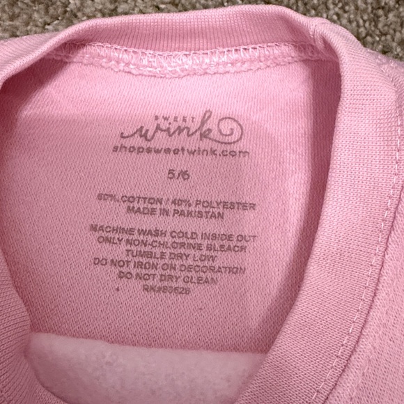 Sweetwink Pink Holiday Sweatshirt - Picture 3 of 4